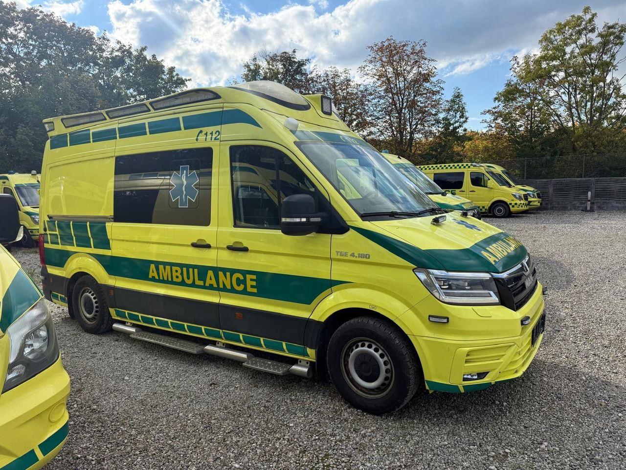 MAN TGE 4.180 Ambulance * 33 400 € netto - Krankenwagen: das Bild 1 MAN TGE 4.180 Ambulance * 33 400 € netto - Krankenwagen: das Bild 1