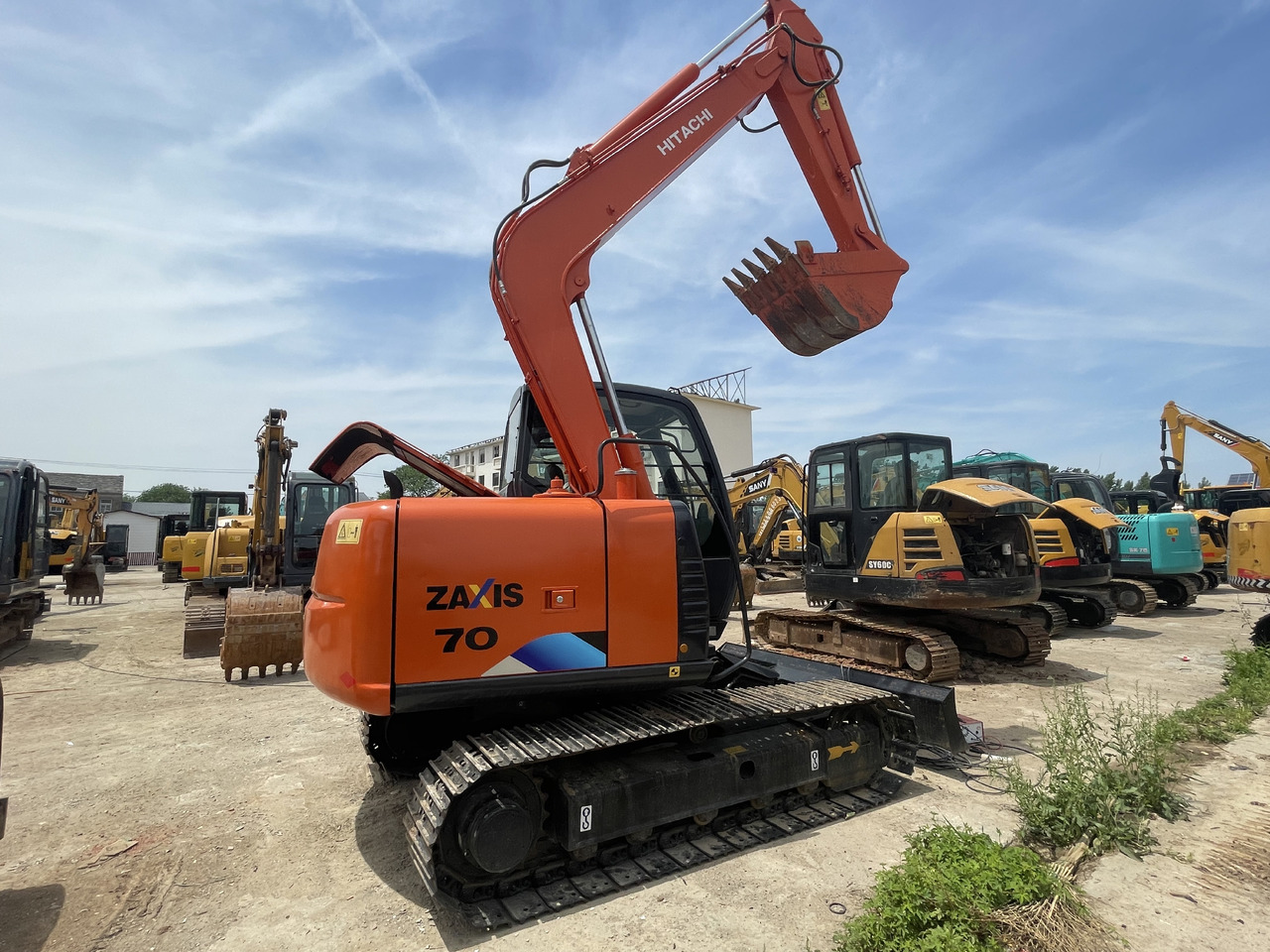 Hitachi ZX 70 - Kettenbagger: das Bild 1 Hitachi ZX 70 - Kettenbagger: das Bild 1