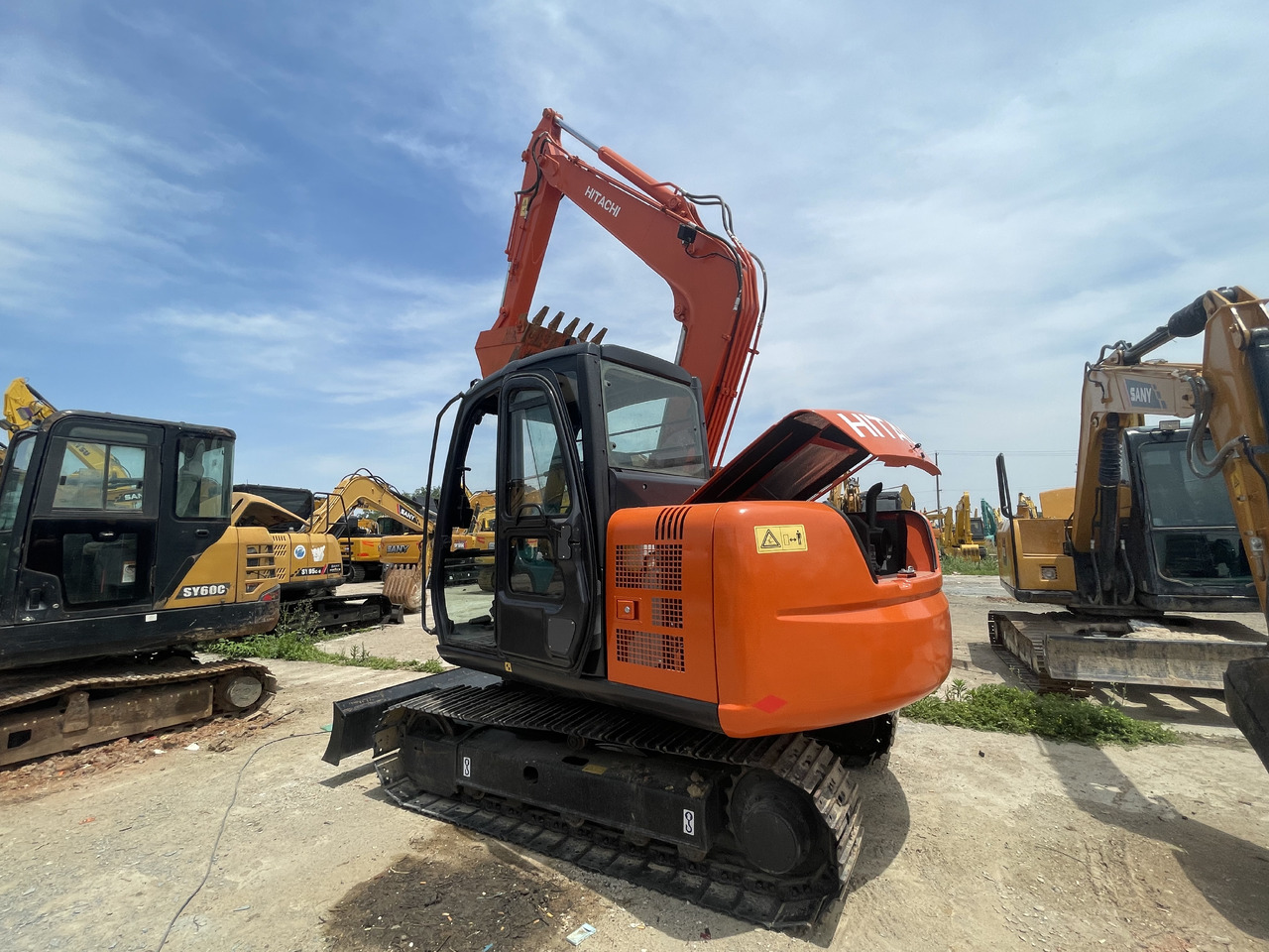 Hitachi ZX 70 - Kettenbagger: das Bild 3 Hitachi ZX 70 - Kettenbagger: das Bild 3