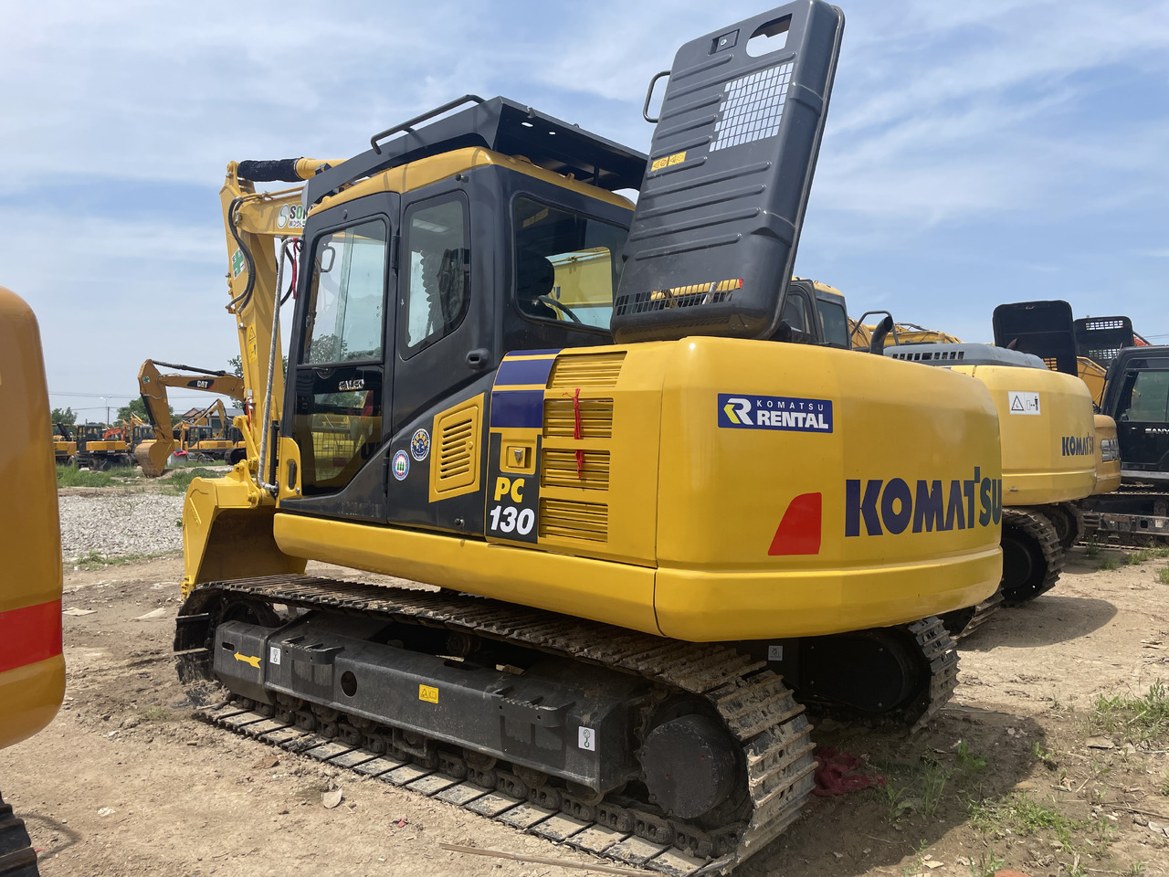 KOMATSU PC 130-7 - Minibagger: das Bild 1 KOMATSU PC 130-7 - Minibagger: das Bild 1