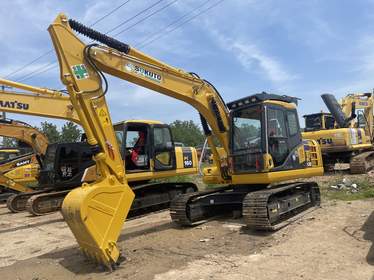 KOMATSU PC 130-7 - Minibagger: das Bild 3 KOMATSU PC 130-7 - Minibagger: das Bild 3