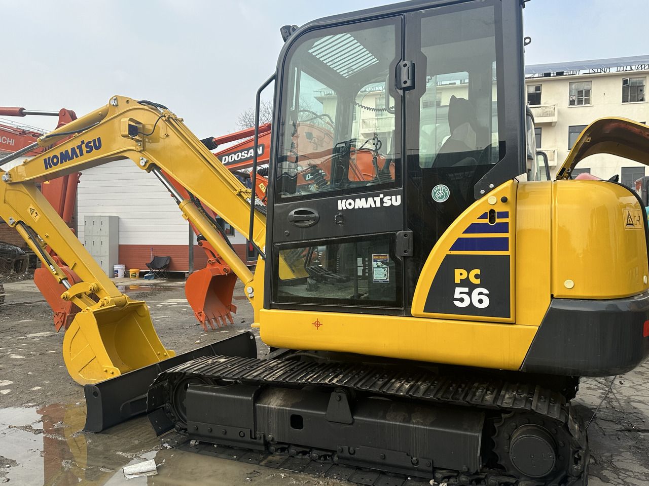 KOMATSU PC56-3 - Minibagger: das Bild 1 KOMATSU PC56-3 - Minibagger: das Bild 1