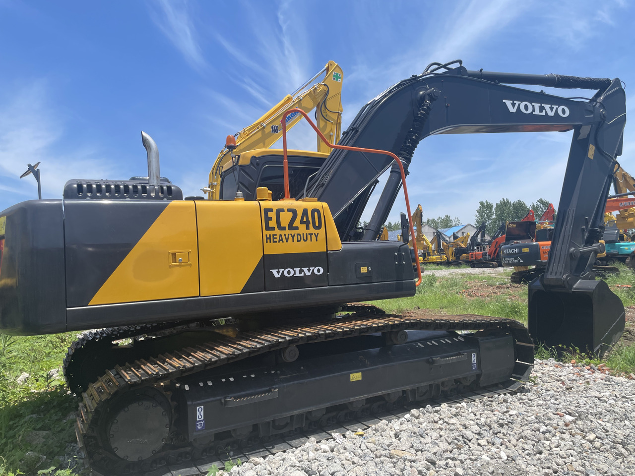VOLVO EC240 - Kettenbagger: das Bild 2 VOLVO EC240 - Kettenbagger: das Bild 2