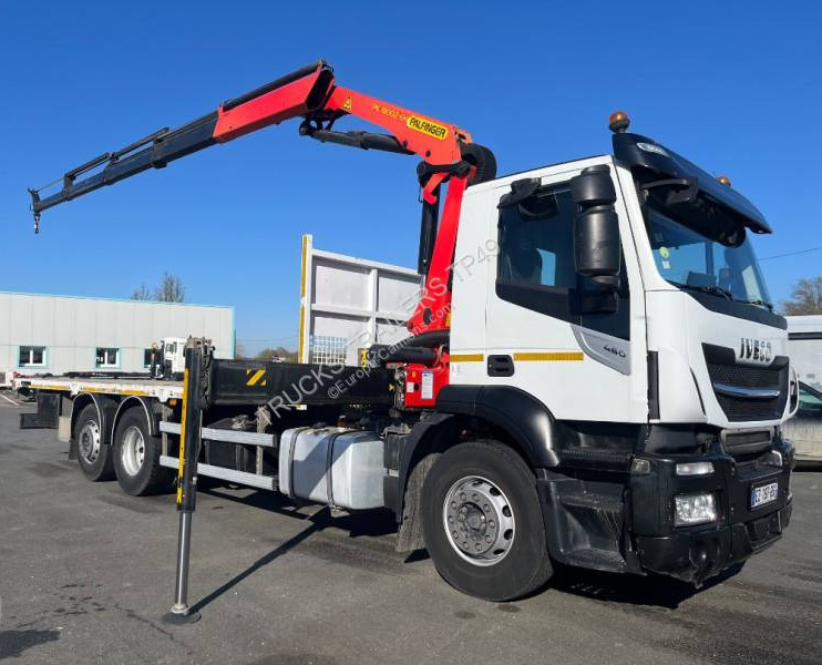 Iveco Stralis 460 - Pritsche LKW, Autokran: das Bild 2 Iveco Stralis 460 - Pritsche LKW, Autokran: das Bild 2