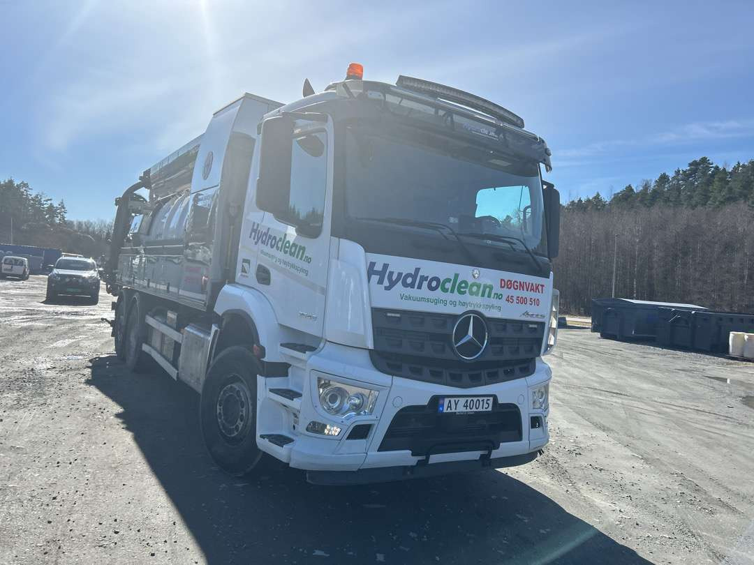 2019 Kombibil MERCEDES-BENZ AROCS 2543 KDIR EU-godkjent Euroklasse 6T - Saug-/ Spülfahrzeug: das Bild 2 2019 Kombibil MERCEDES-BENZ AROCS 2543 KDIR EU-godkjent Euroklasse 6T - Saug-/ Spülfahrzeug: das Bild 2