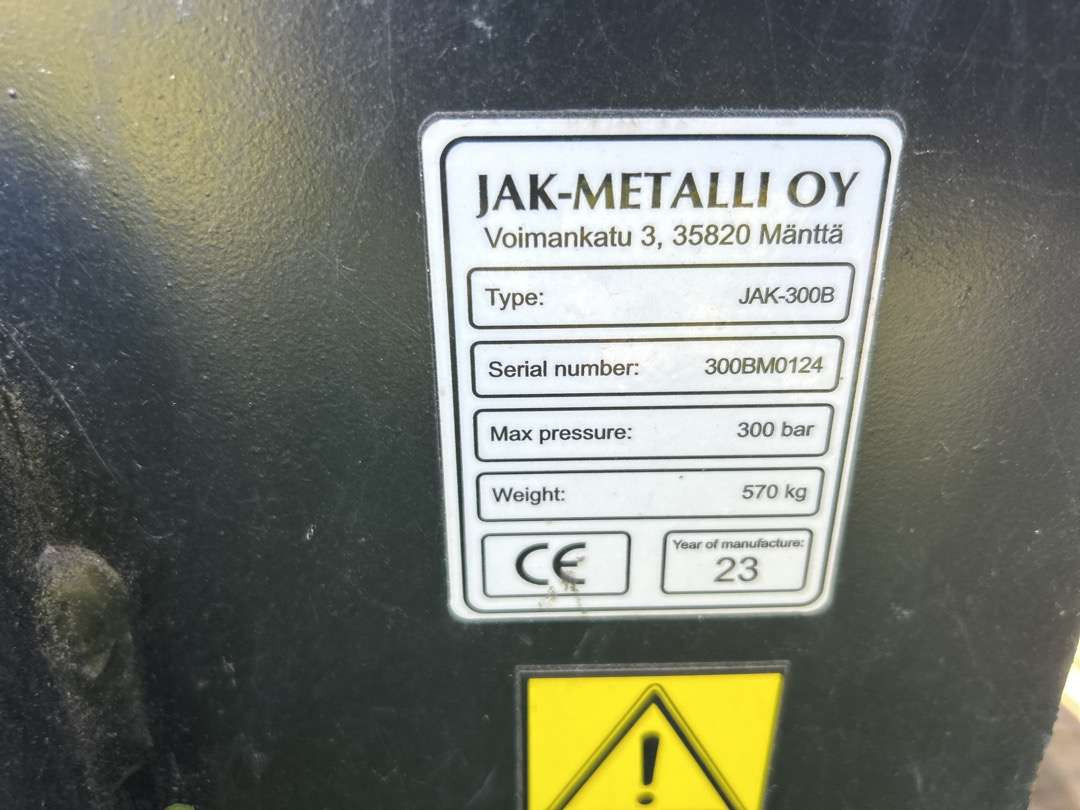 2023 JAK 300B Gravemaskin Tresaksklype m/ S70-feste - Anbauteil für Baumaschine: das Bild 4 2023 JAK 300B Gravemaskin Tresaksklype m/ S70-feste - Anbauteil für Baumaschine: das Bild 4