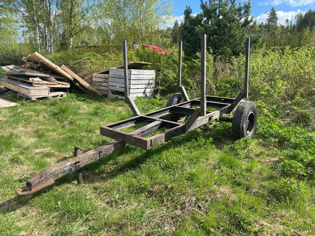 Tømmerhenger til traktor - Rückewagen: das Bild 1 Tømmerhenger til traktor - Rückewagen: das Bild 1