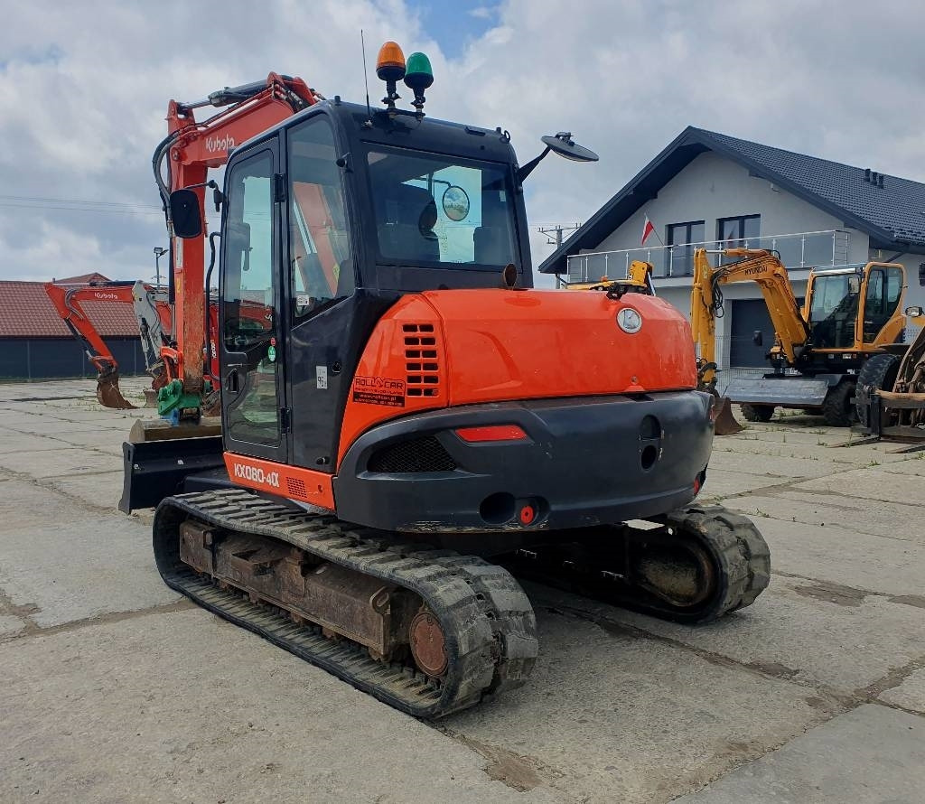 Kubota KX 080-4a - Minibagger: das Bild 2 Kubota KX 080-4a - Minibagger: das Bild 2