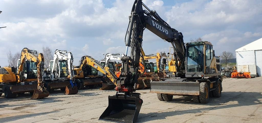 Volvo EW 160 E - Mobilbagger: das Bild 1 Volvo EW 160 E - Mobilbagger: das Bild 1