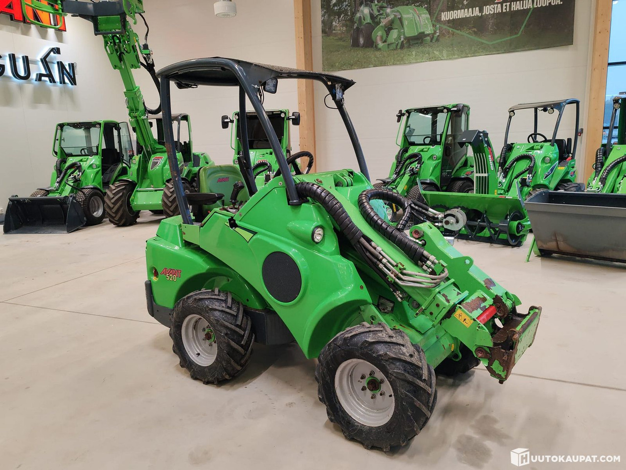 Avant 520 2014 – 2,035 h – running and drivable compact loader, Juva - Hoflader: das Bild 2 Avant 520 2014 – 2,035 h – running and drivable compact loader, Juva - Hoflader: das Bild 2