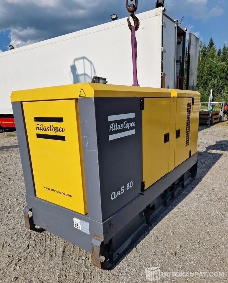 Atlas Copco QAS 80, 2016, 4 172 h, generaattori, Siilinjärvi - Baumaschine: das Bild 3 Atlas Copco QAS 80, 2016, 4 172 h, generaattori, Siilinjärvi - Baumaschine: das Bild 3