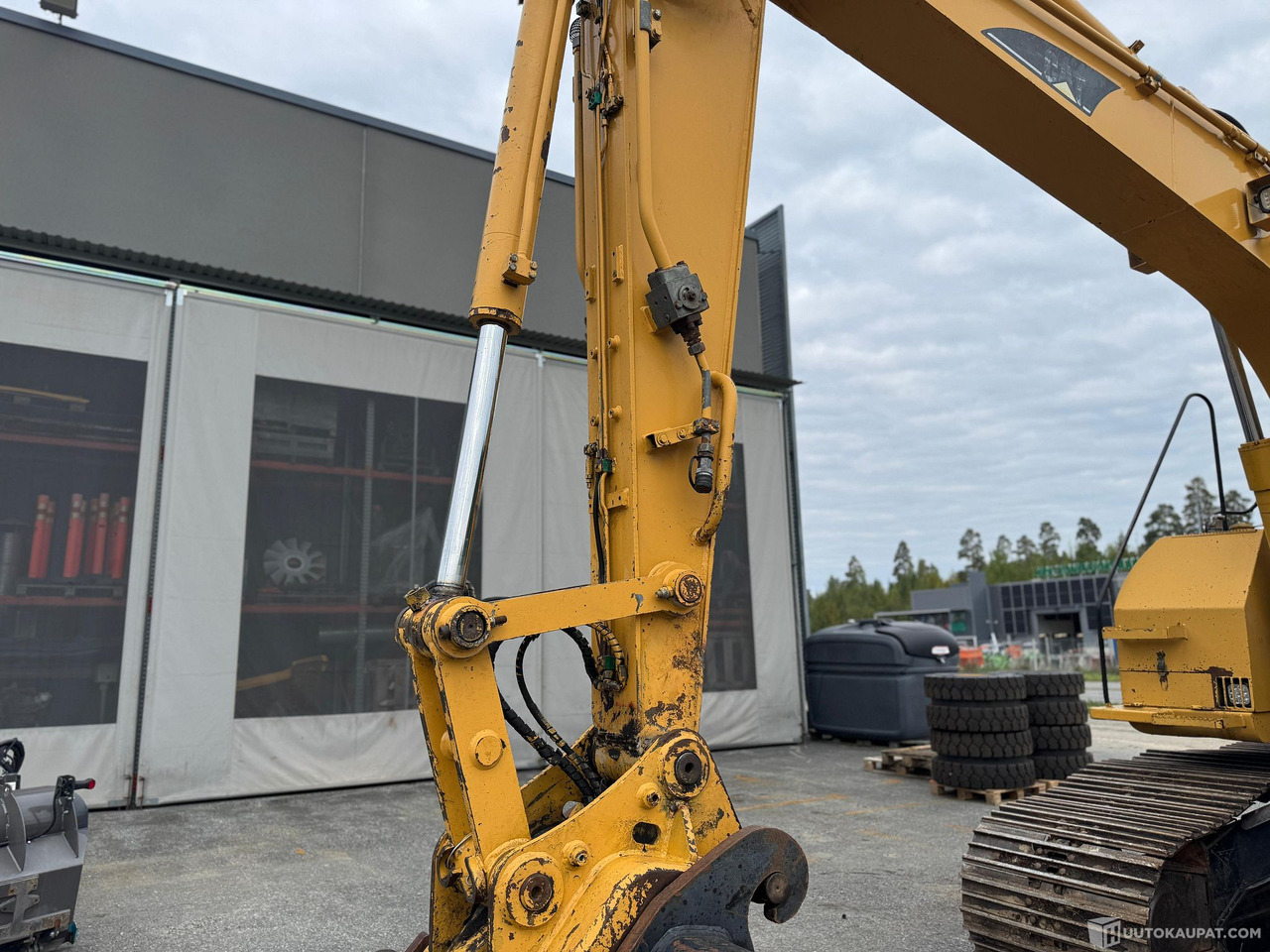 Baumaschine Caterpillar 312C Metsä alustainen Kaivinkone, Pirkkala: das Bild 12