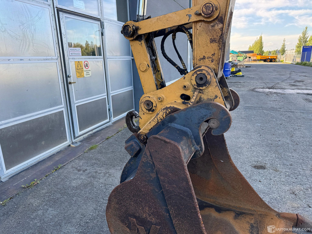 Baumaschine Caterpillar 312C Metsä alustainen Kaivinkone, Pirkkala: das Bild 11