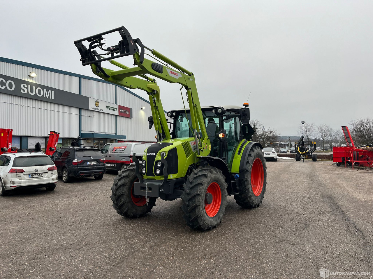 Claas Arion 420 traktori kuormaajalla, 2020,, Salo - Traktor: das Bild 2 Claas Arion 420 traktori kuormaajalla, 2020,, Salo - Traktor: das Bild 2