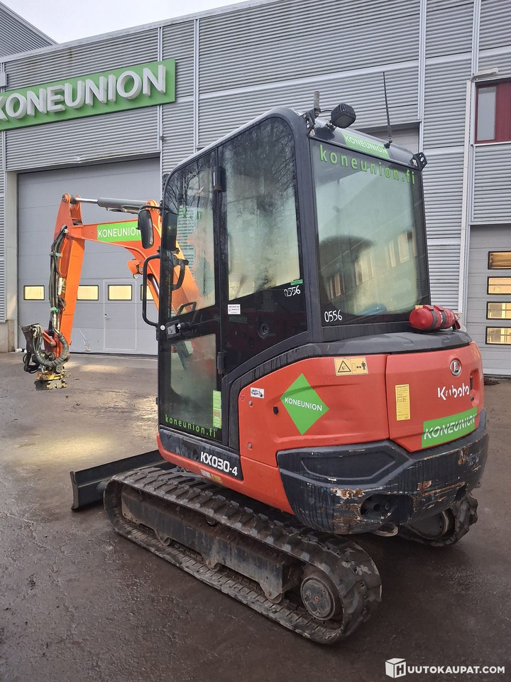 Kubota excavator KX030-4, yr 2018, 3,582 h, Espoo - Minibagger: das Bild 2 Kubota excavator KX030-4, yr 2018, 3,582 h, Espoo - Minibagger: das Bild 2