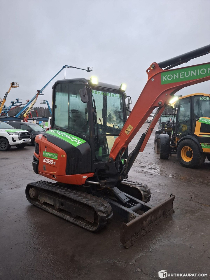 Kubota excavator KX030-4, yr 2018, 3,582 h, Espoo - Minibagger: das Bild 1 Kubota excavator KX030-4, yr 2018, 3,582 h, Espoo - Minibagger: das Bild 1