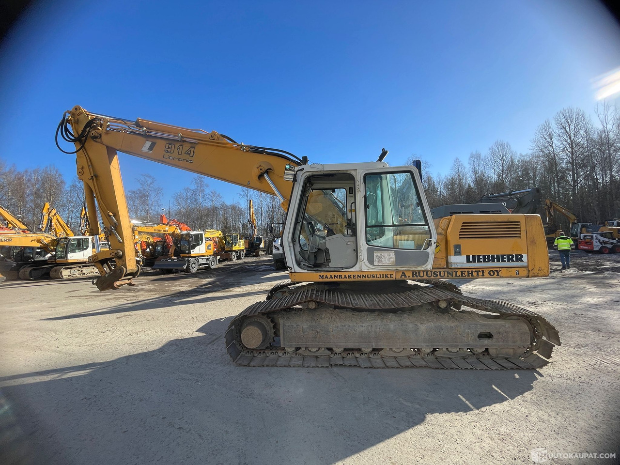 Liebherr 914,12585 H, 2000, Kaivinkone, Tuusula - Kettenbagger: das Bild 1 Liebherr 914,12585 H, 2000, Kaivinkone, Tuusula - Kettenbagger: das Bild 1