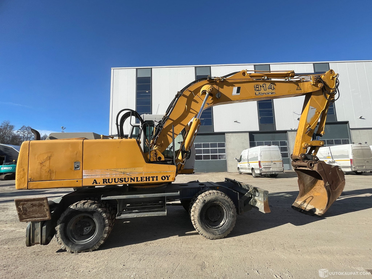 Liebherr A 914, 1998 Kaivinkone, Tuusula - Mobilbagger: das Bild 2 Liebherr A 914, 1998 Kaivinkone, Tuusula - Mobilbagger: das Bild 2