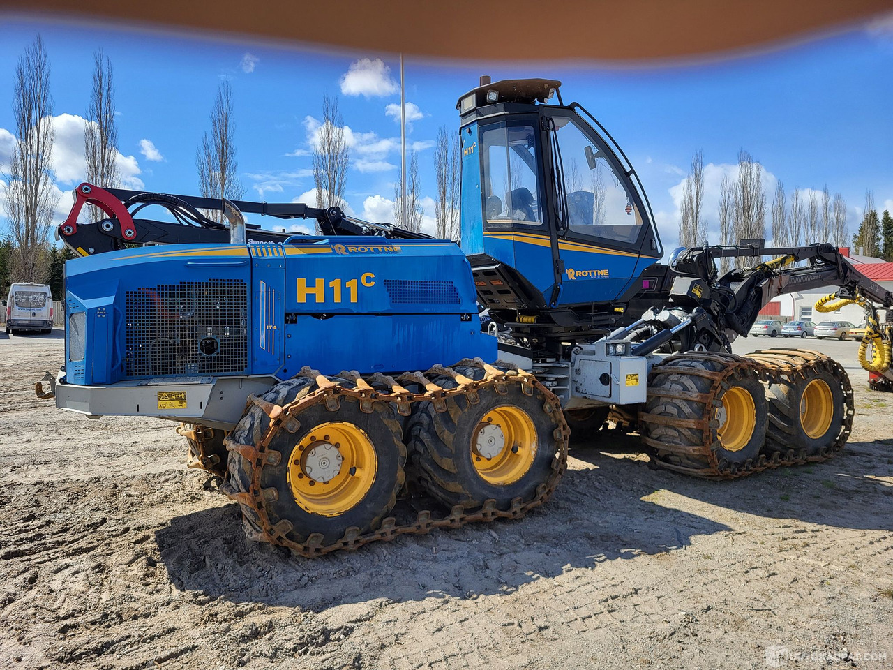 Rottne H11c, 2015, Vaasa - Erntemaschine: das Bild 4 Rottne H11c, 2015, Vaasa - Erntemaschine: das Bild 4