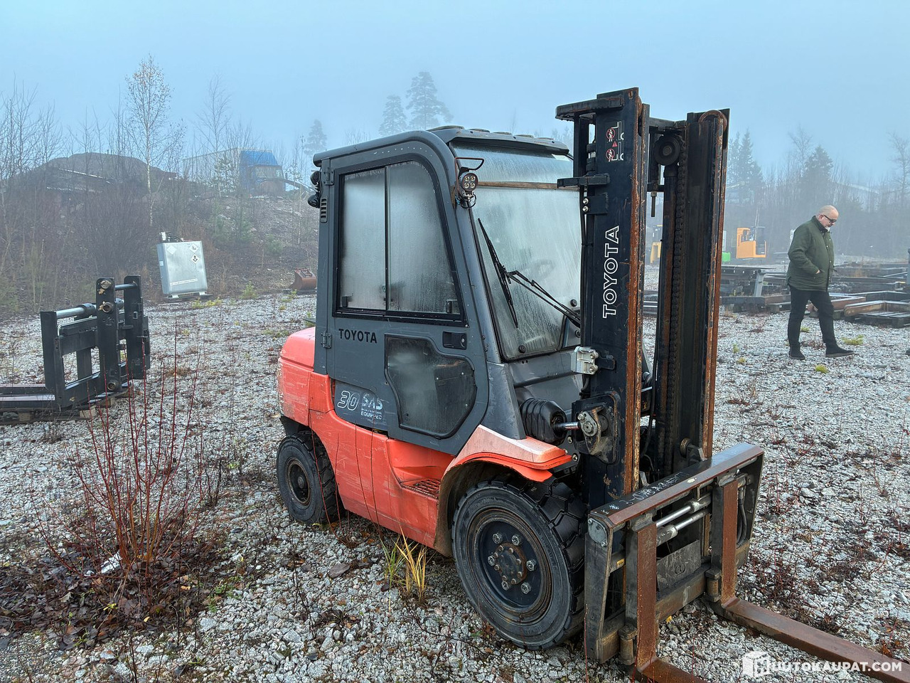 Dieselstapler Toyota 02-7FDF30, 2004 Forklift, Lieto: das Bild 6