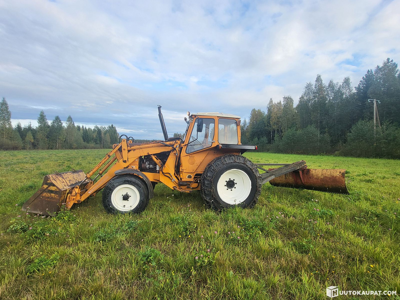 Valmet 802 turbo, 1982, Kankaanpää - Traktor: das Bild 1 Valmet 802 turbo, 1982, Kankaanpää - Traktor: das Bild 1