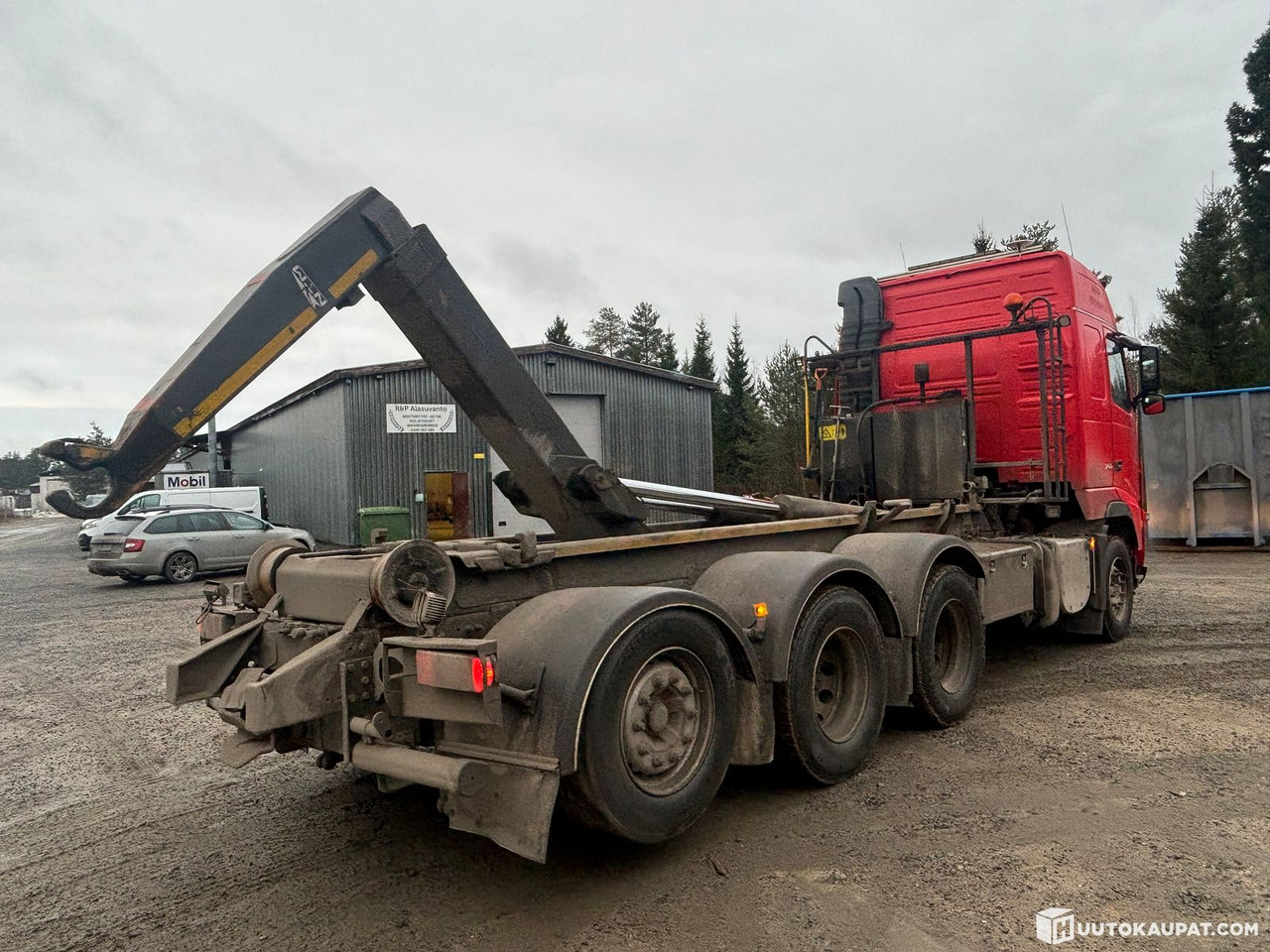 Volvo FH16 hooklift truck. 2010, Kalajoki - Abrollkipper: das Bild 5 Volvo FH16 hooklift truck. 2010, Kalajoki - Abrollkipper: das Bild 5
