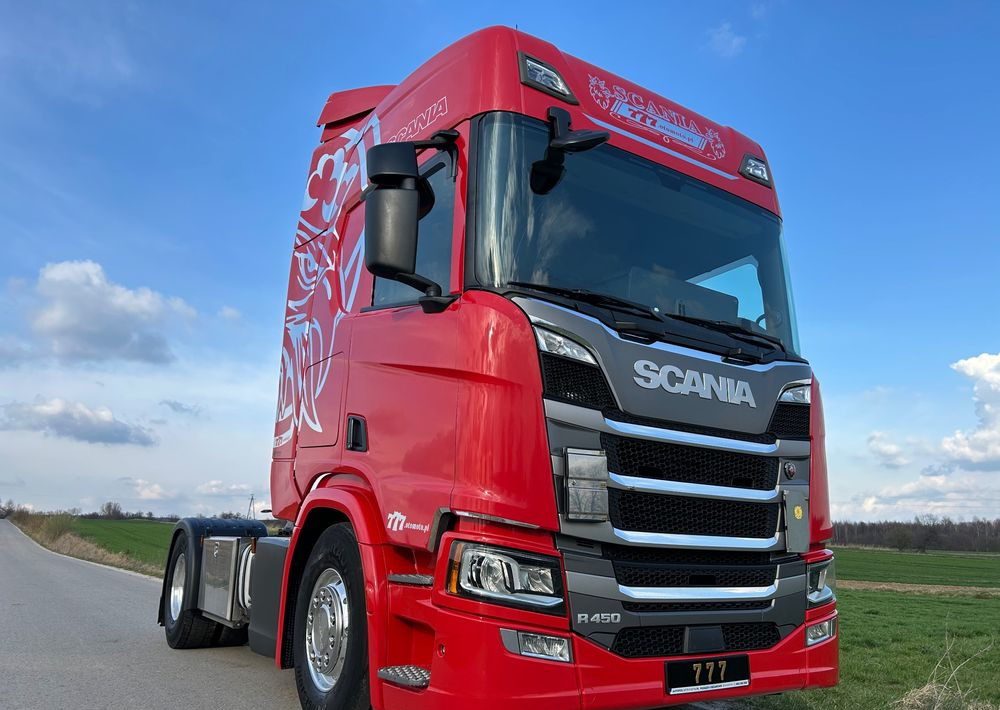 Scania R450 FULL ADR RETARDER ALUFELGI z Niemiec od jedynego właściciela ! HYDRAULIKA spod beczki spożywczej ! / do wywrotu ruchomej podłogi beczki TOP TOP TOP OKAZJA - Sattelzugmaschine: das Bild 2 Scania R450 FULL ADR RETARDER ALUFELGI z Niemiec od jedynego właściciela ! HYDRAULIKA spod beczki spożywczej ! / do wywrotu ruchomej podłogi beczki TOP TOP TOP OKAZJA - Sattelzugmaschine: das Bild 2