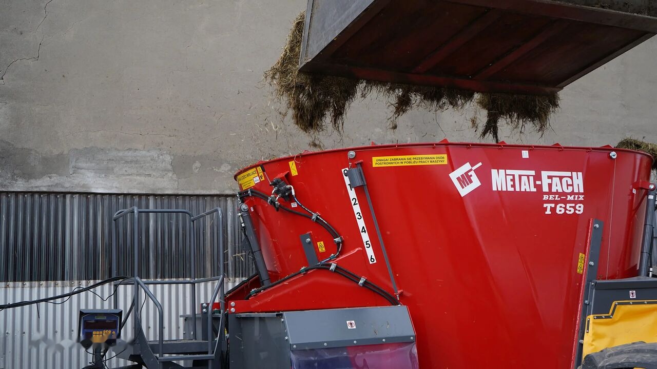 Futtermischwagen, Zustand - NEU Metal-Fach T659 BELMIX: das Bild 8