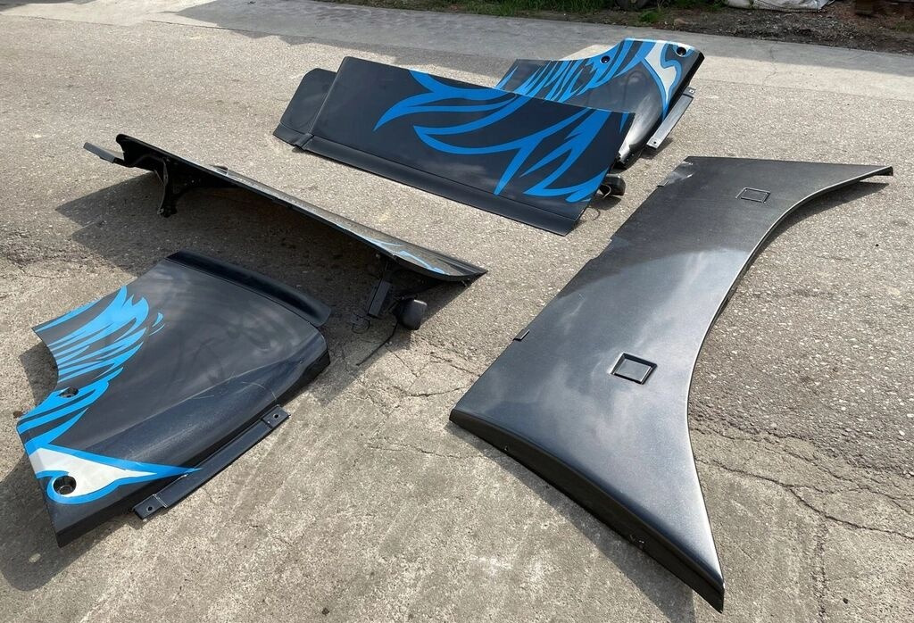 Aeropack/ Spoiler für LKW Scania R TOPLINE   Scania SCANIA R truck: das Bild 6