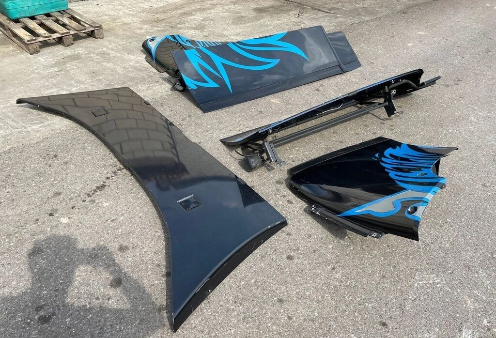 Aeropack/ Spoiler für LKW Scania R TOPLINE   Scania SCANIA R truck: das Bild 9