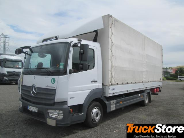 Mercedes-Benz Atego 818 L - Pritsche Transporter: das Bild 1 Mercedes-Benz Atego 818 L - Pritsche Transporter: das Bild 1