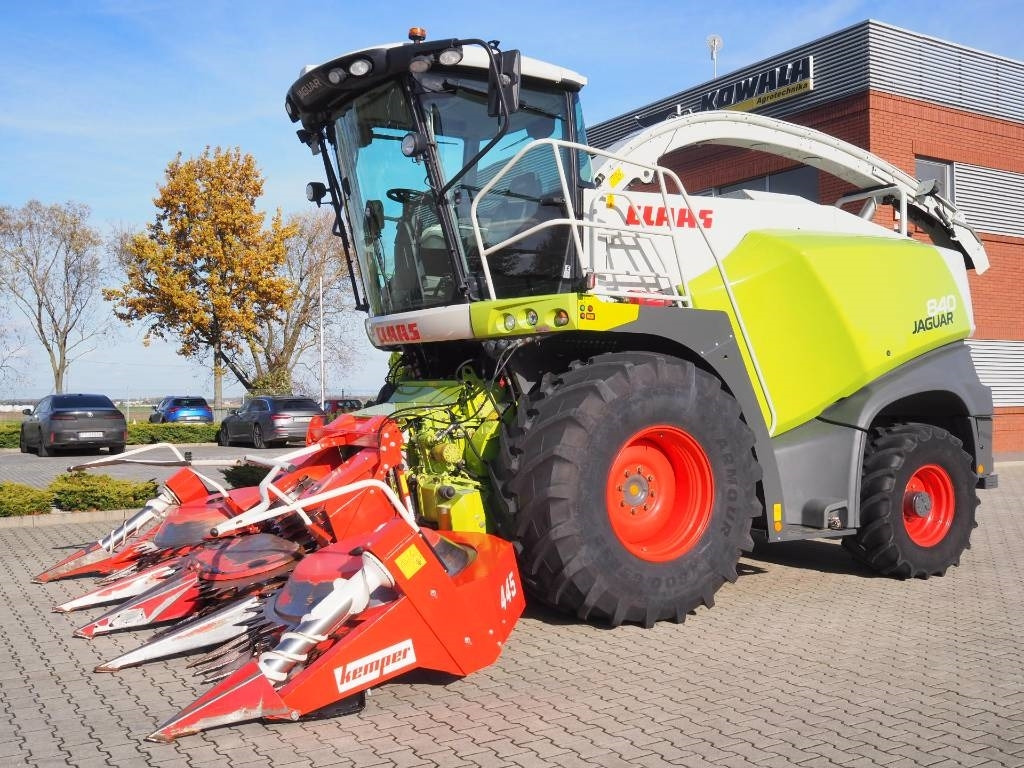 Claas Jaguar 840 4x4 + Kemper 445 - Feldhäcksler: das Bild 5 Claas Jaguar 840 4x4 + Kemper 445 - Feldhäcksler: das Bild 5