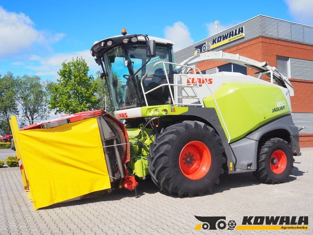Claas Jaguar 850 + Kemper 445 - Feldhäcksler: das Bild 1 Claas Jaguar 850 + Kemper 445 - Feldhäcksler: das Bild 1