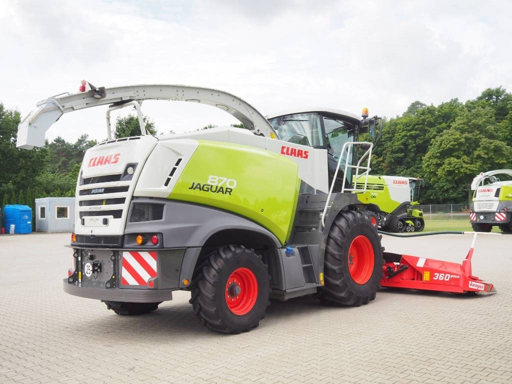 Claas Jaguar 870 + Kemper 360 Plus - Feldhäcksler: das Bild 3 Claas Jaguar 870 + Kemper 360 Plus - Feldhäcksler: das Bild 3