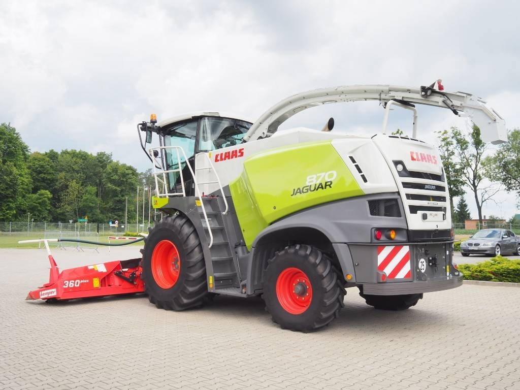 Claas Jaguar 870 + Kemper 360 Plus - Feldhäcksler: das Bild 2 Claas Jaguar 870 + Kemper 360 Plus - Feldhäcksler: das Bild 2