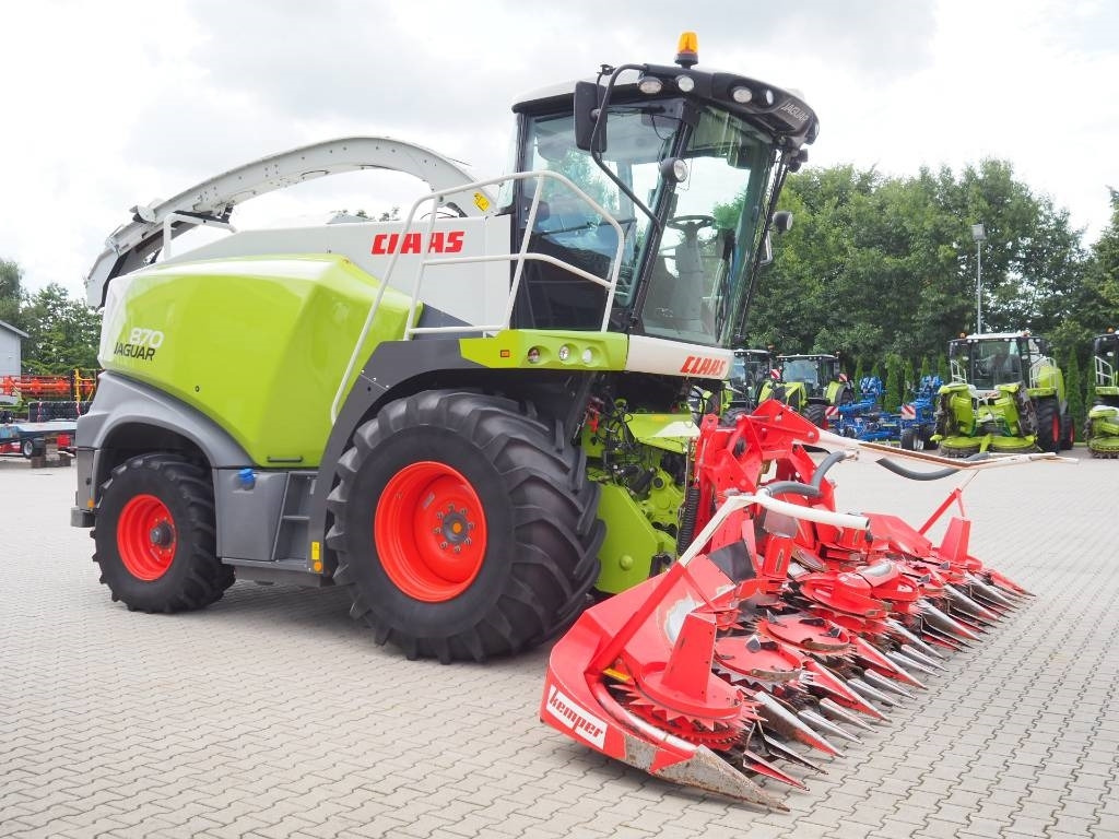 Claas Jaguar 870 + Kemper 360 Plus - Feldhäcksler: das Bild 4 Claas Jaguar 870 + Kemper 360 Plus - Feldhäcksler: das Bild 4