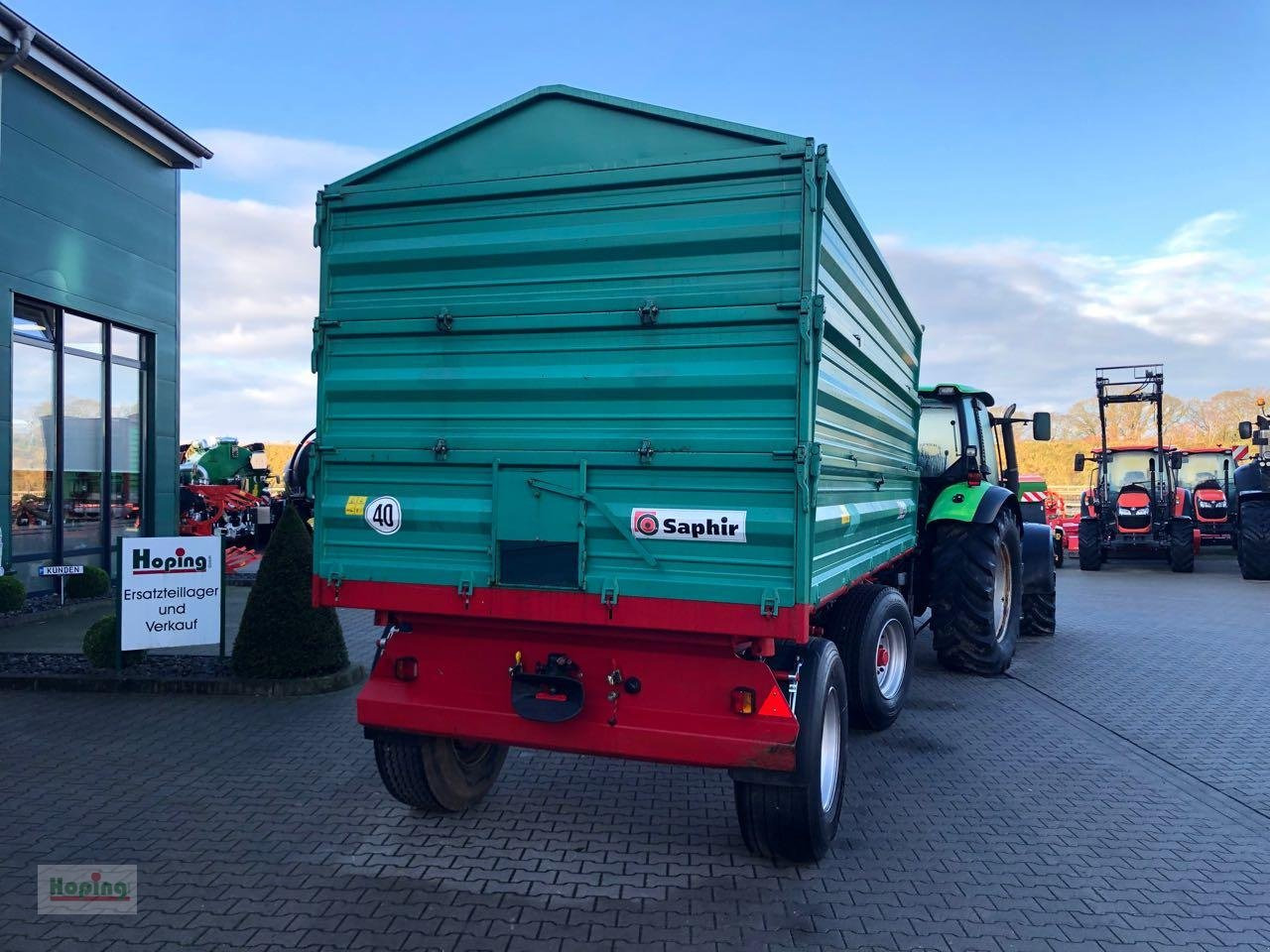 Farmtech 14t Kipper - Landwirtschaftlicher Kipper: das Bild 3 Farmtech 14t Kipper - Landwirtschaftlicher Kipper: das Bild 3