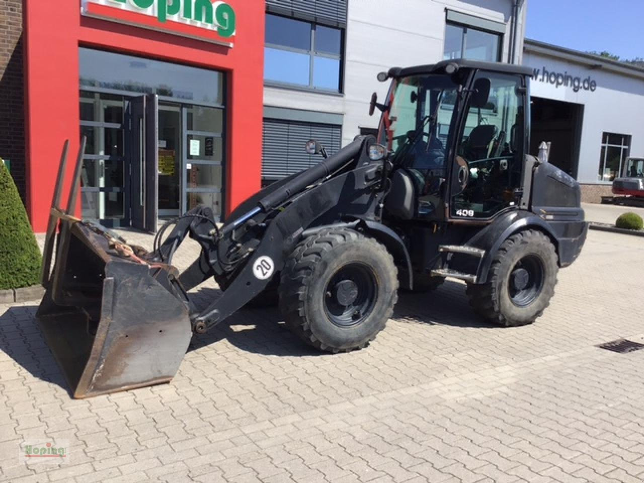 JCB 409 - Radlader: das Bild 2 JCB 409 - Radlader: das Bild 2