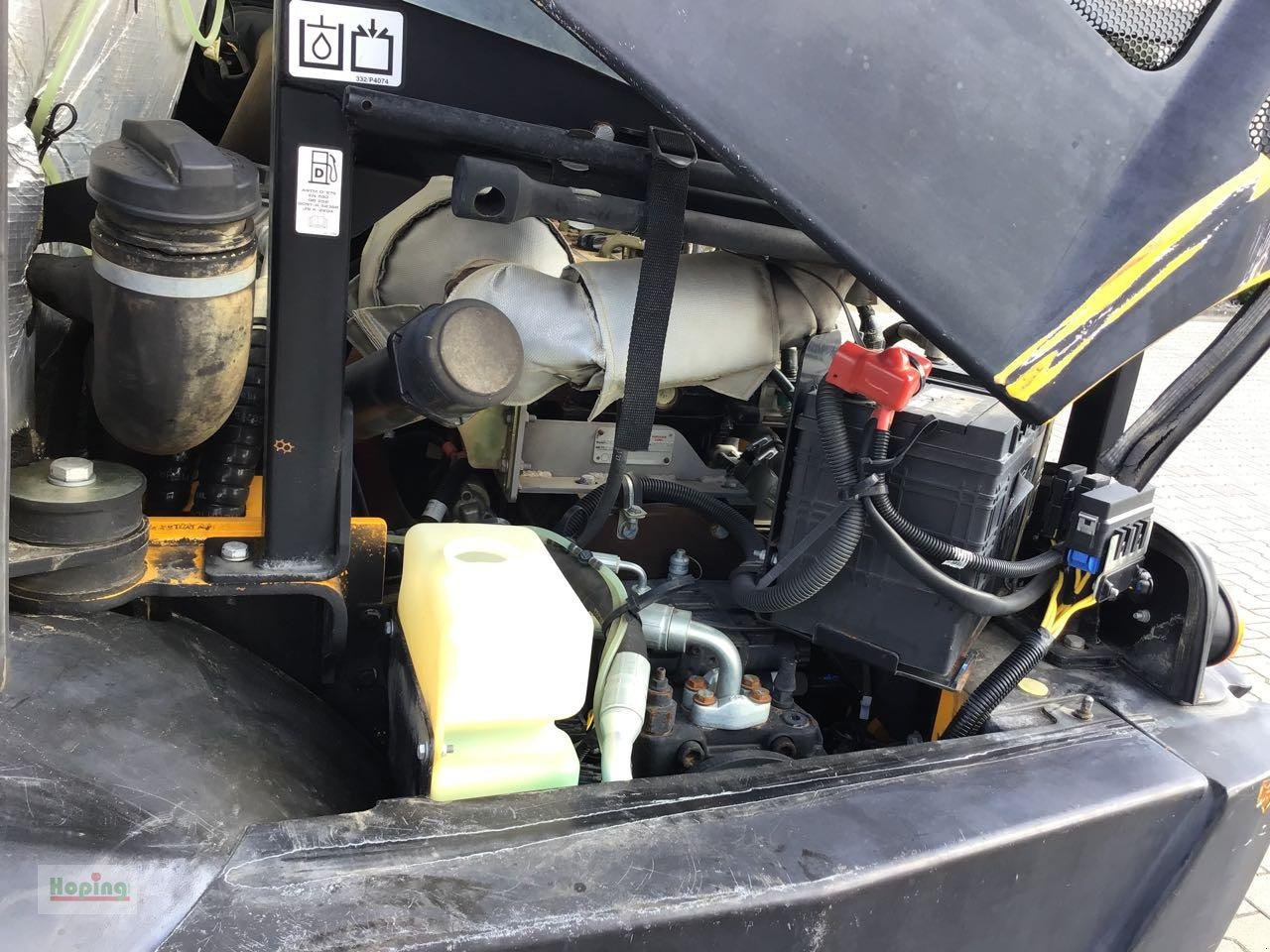 Radlader JCB 409: das Bild 11