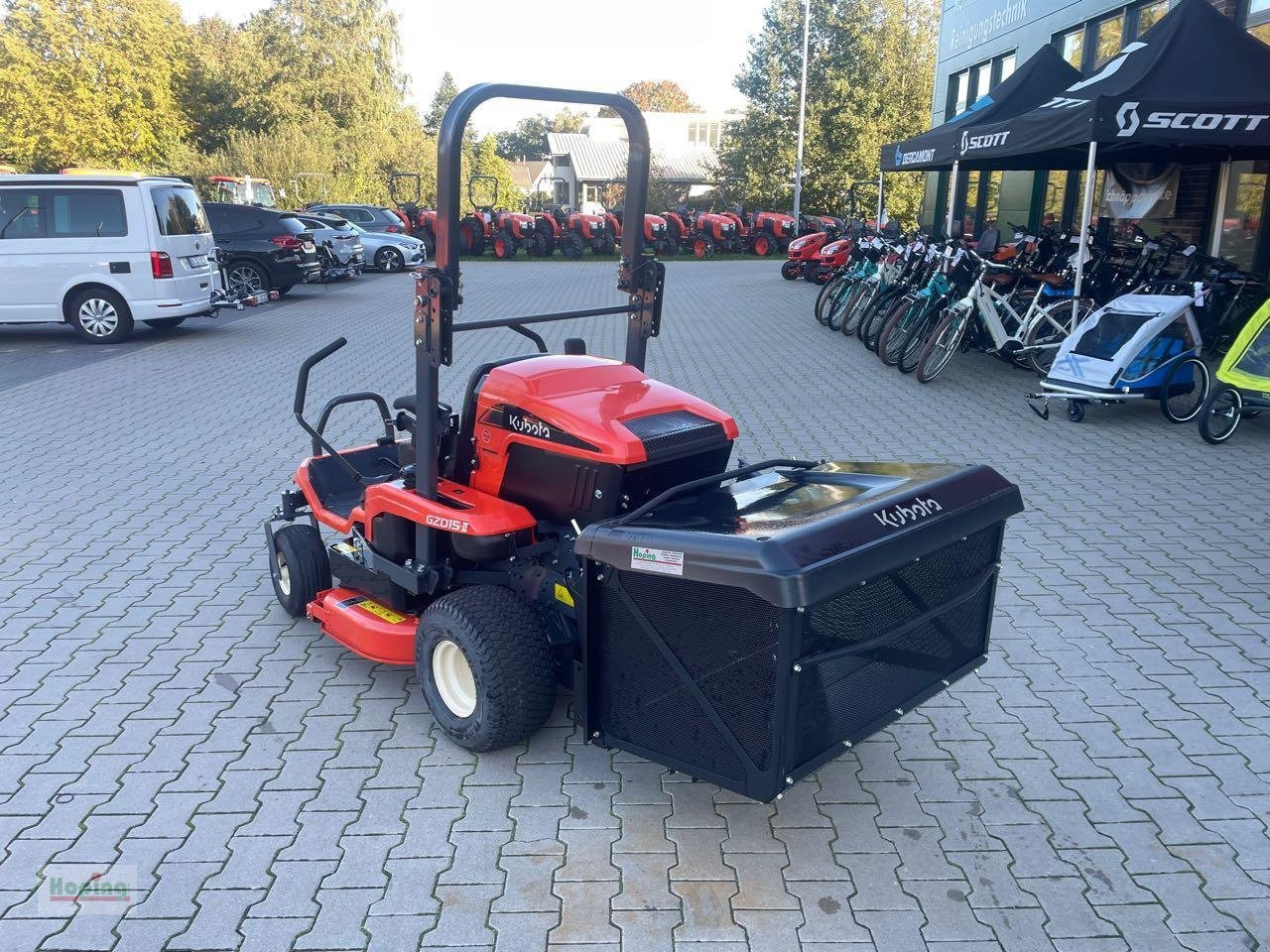 Kubota GZD 15 LD - Rasenmäher: das Bild 2 Kubota GZD 15 LD - Rasenmäher: das Bild 2