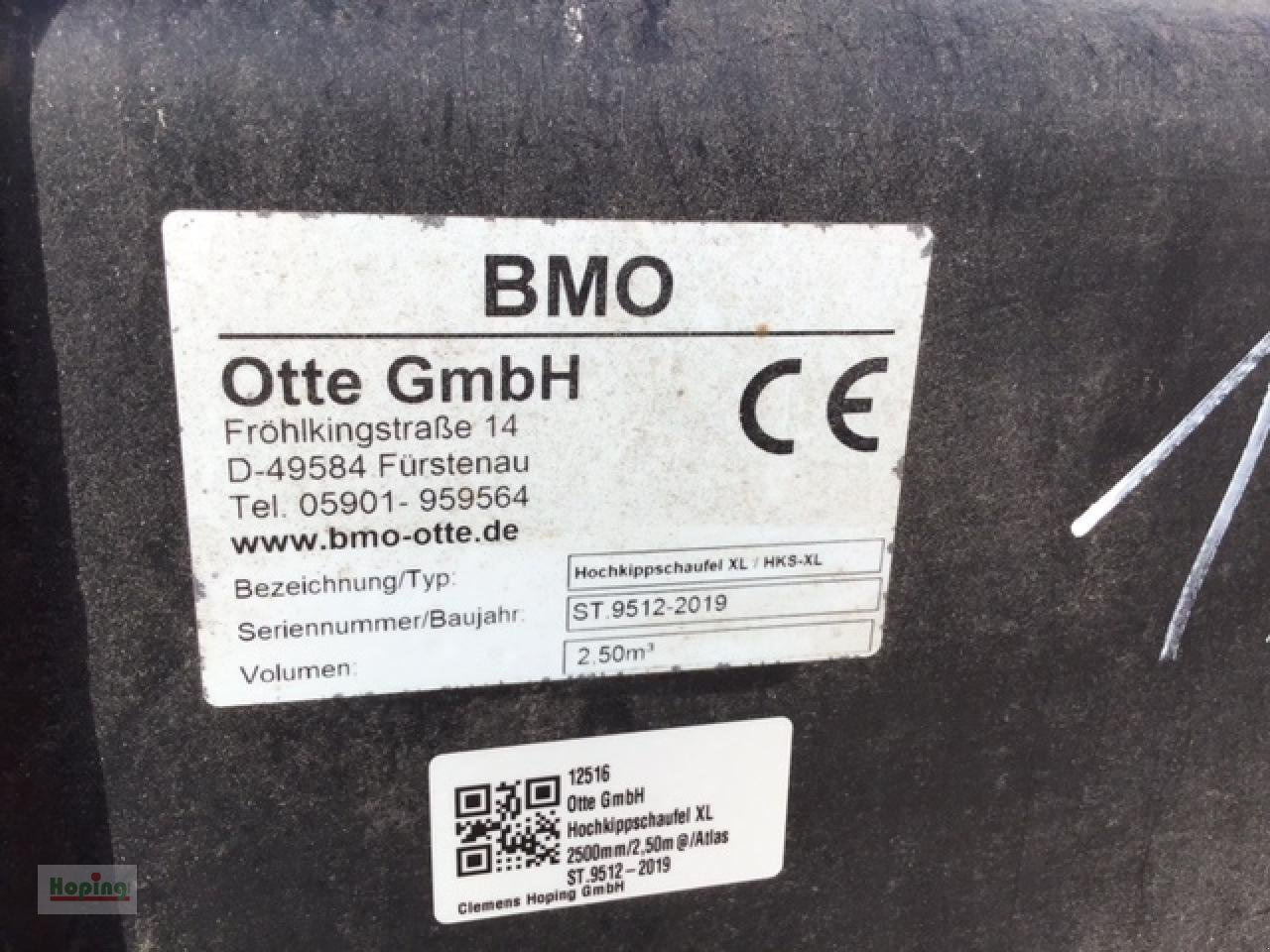 Otte GmbH Hochkippschaufel Otte GmbH 2500mm/2,50m³/Atlas AR9 - Schaufel: das Bild 5 Otte GmbH Hochkippschaufel Otte GmbH 2500mm/2,50m³/Atlas AR9 - Schaufel: das Bild 5
