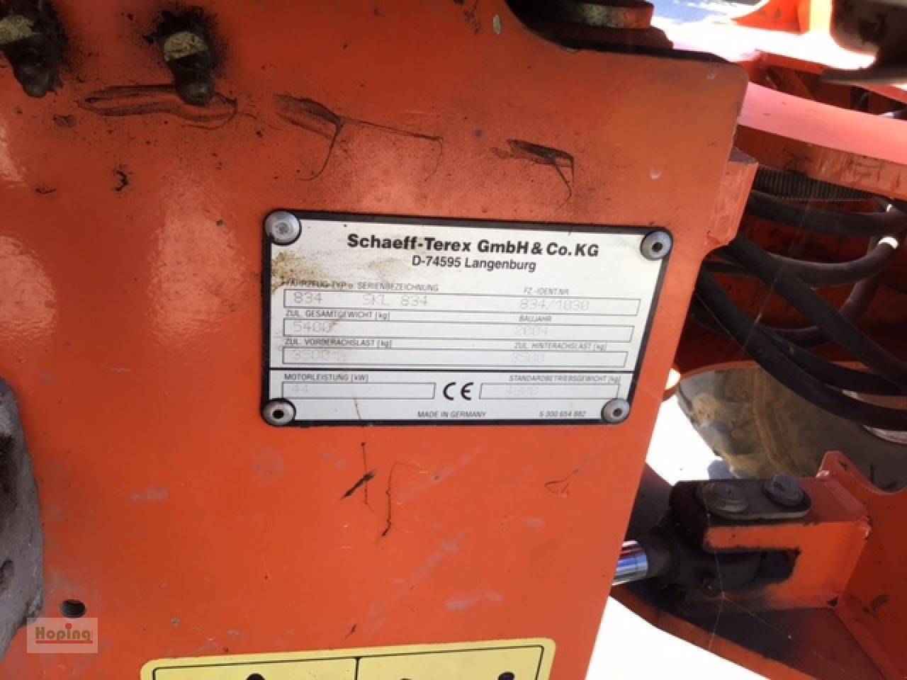 Radlader Schaeff SKL 834: das Bild 9