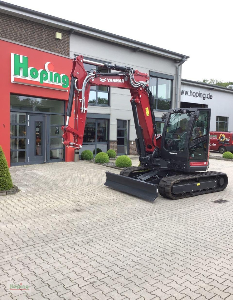 Yanmar Vio 80 - Minibagger: das Bild 1 Yanmar Vio 80 - Minibagger: das Bild 1