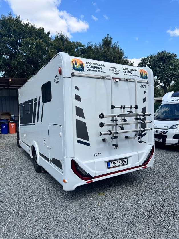 CARADO T447 PRO+ , camera, radio, awning, bike holder, LPG, ALU - Teilintegriertes Wohnmobil: das Bild 3 CARADO T447 PRO+ , camera, radio, awning, bike holder, LPG, ALU - Teilintegriertes Wohnmobil: das Bild 3