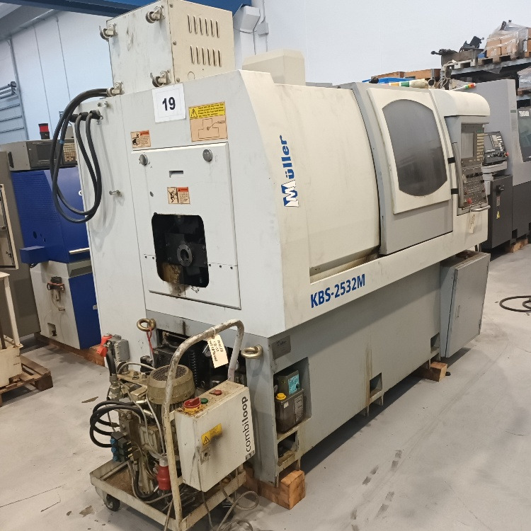 Tornio a controllo numerico Chiah Chyun-Müller KBS-2532M - Metalldrehmaschine: das Bild 1 Tornio a controllo numerico Chiah Chyun-Müller KBS-2532M - Metalldrehmaschine: das Bild 1