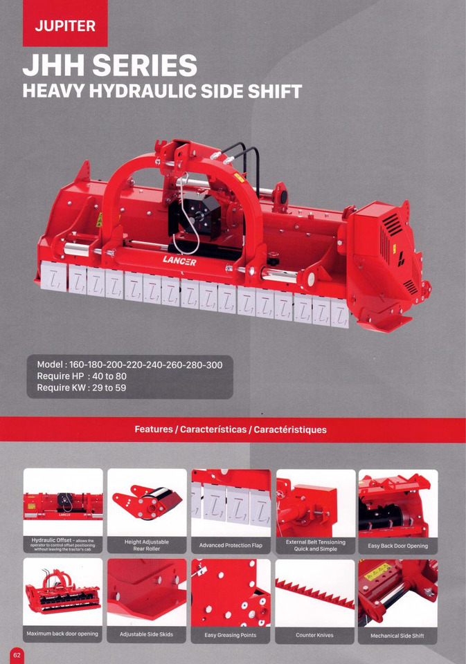 Lancer JUPITER JHH 280 - Schlegelmäher: das Bild 2 Lancer JUPITER JHH 280 - Schlegelmäher: das Bild 2
