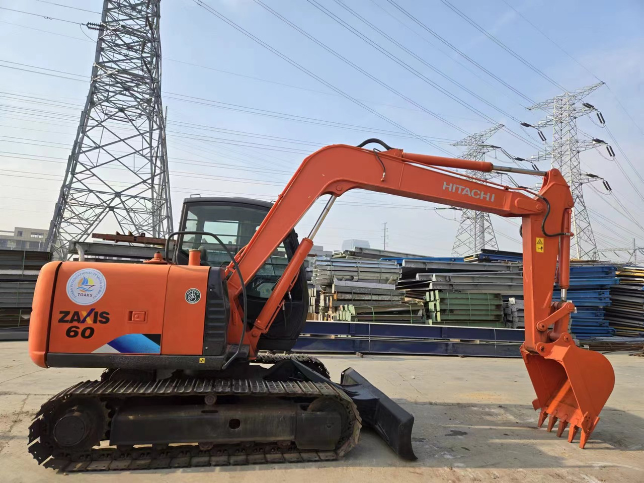 HITACHI ZX60 - Minibagger: das Bild 1 HITACHI ZX60 - Minibagger: das Bild 1