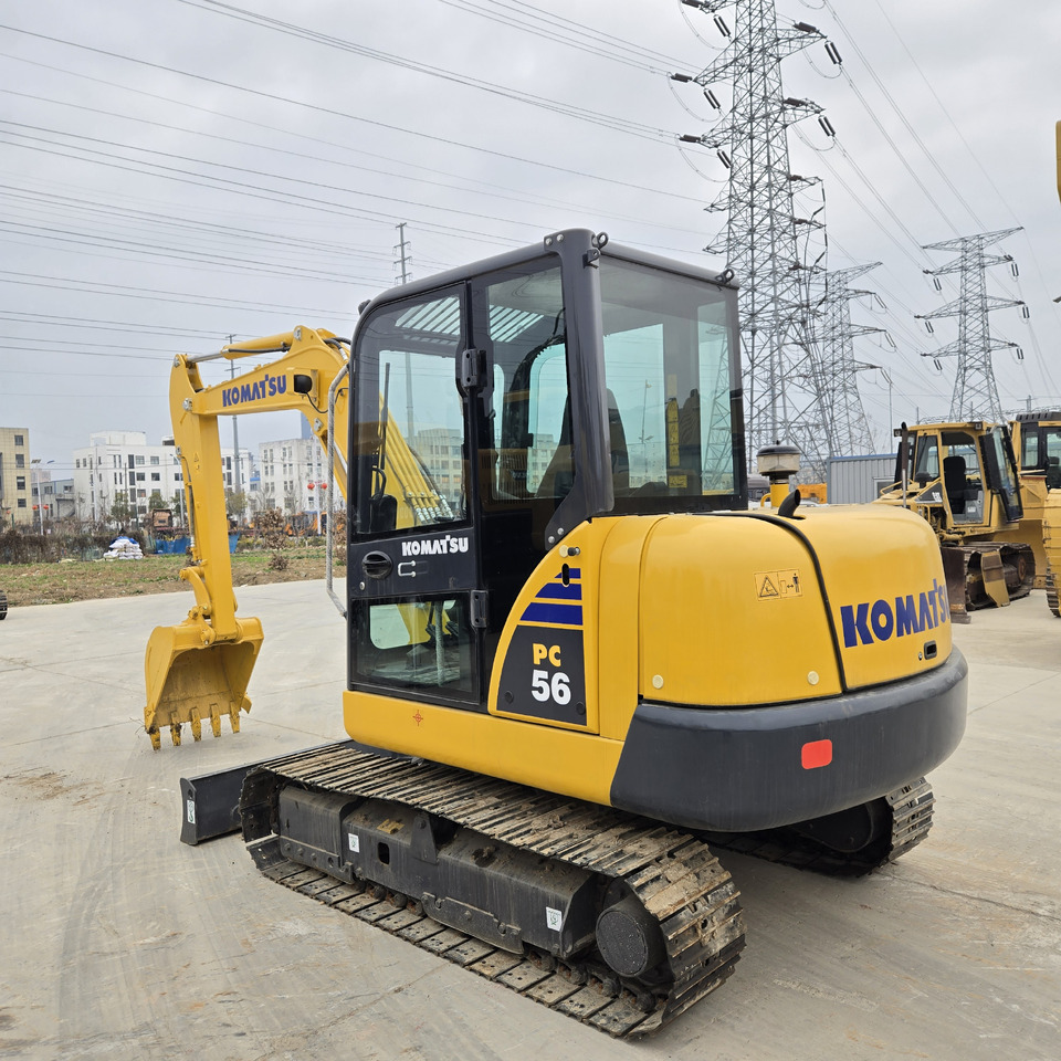 KOMATSU PC56-7 - Minibagger: das Bild 2 KOMATSU PC56-7 - Minibagger: das Bild 2