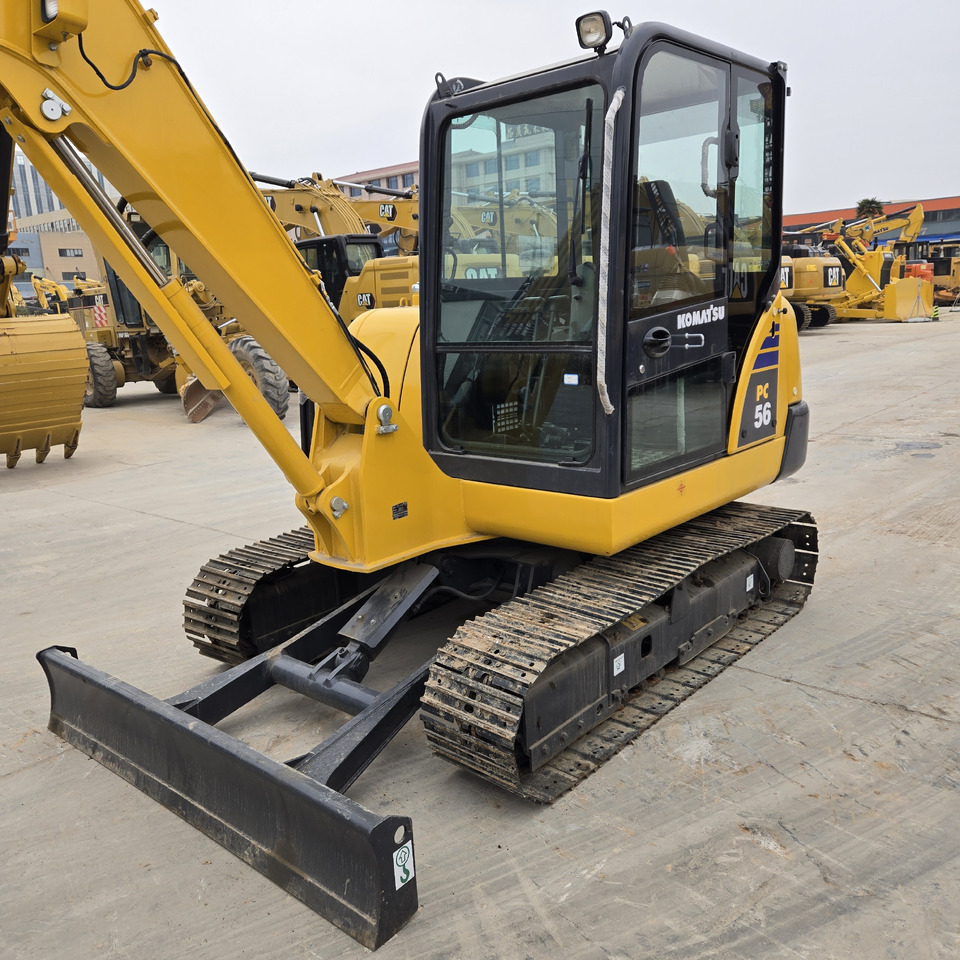 KOMATSU PC56-7 - Minibagger: das Bild 4 KOMATSU PC56-7 - Minibagger: das Bild 4