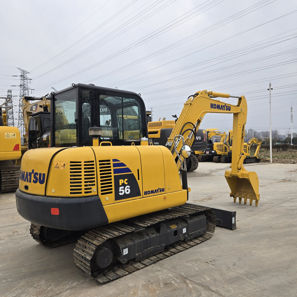 Minibagger KOMATSU PC56: das Bild 7